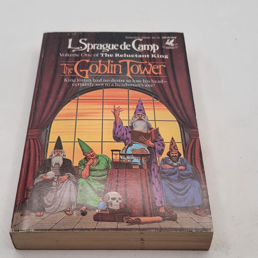 L. Sprague de Camp The Goblin Tower Paperback 2nd Printing Fantasy Good